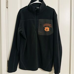 Auburn University Black Men's Sweater Fleece Soft Size Large L